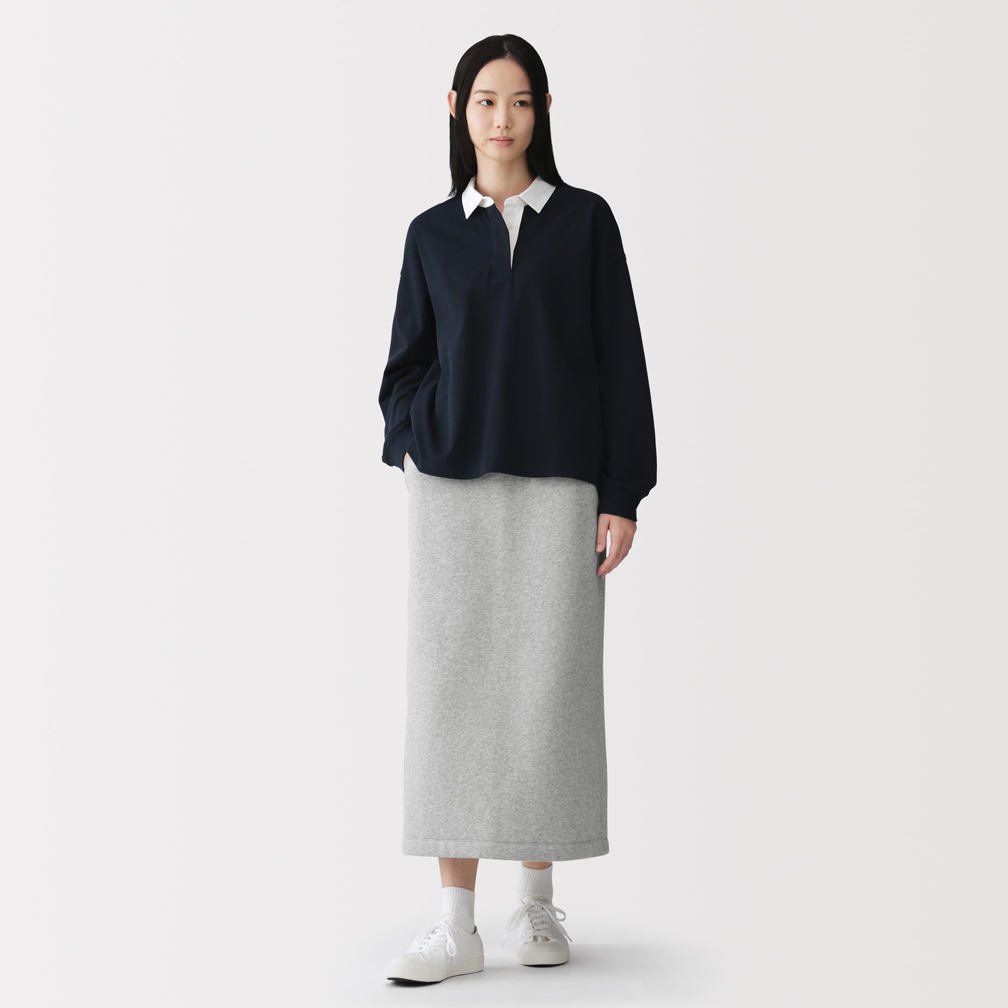 婦人　スウェットⅠラインスカート
