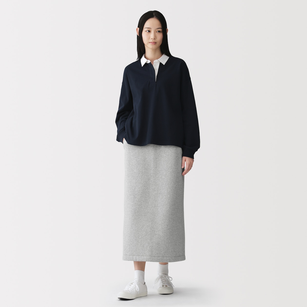 婦人　スウェットⅠラインスカート