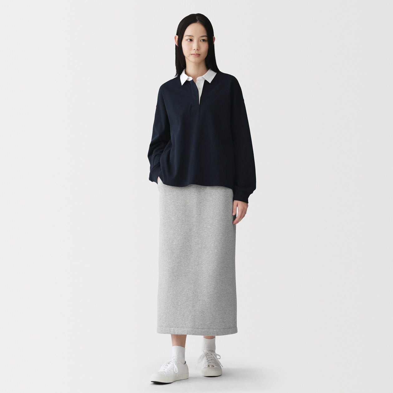 婦人　スウェットⅠラインスカート