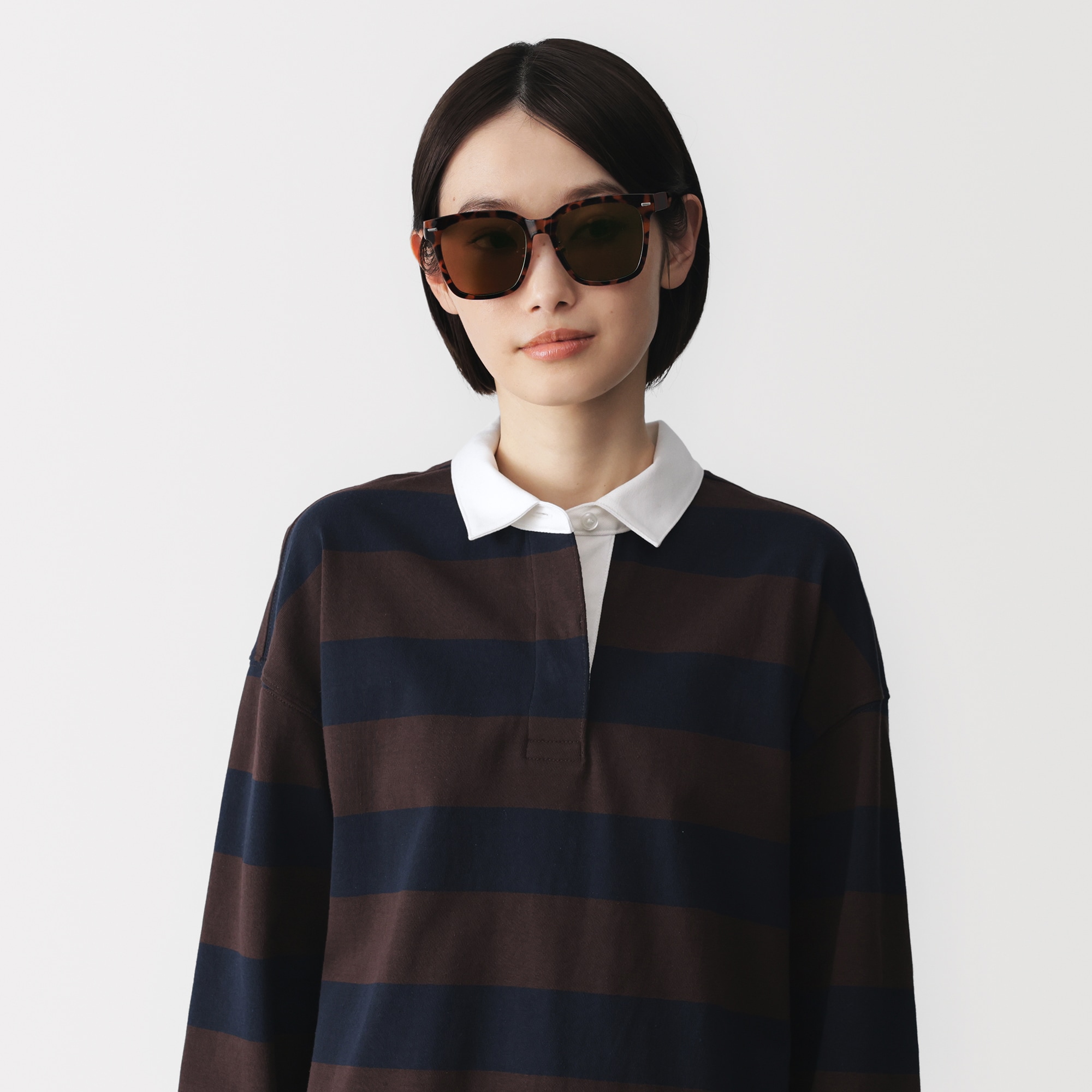 ＵＶ４００　ラージスクエア型　サングラス