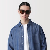 ＵＶ４００　ラージスクエア型　サングラス