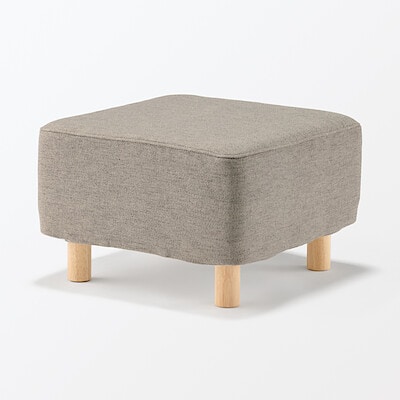 【１月１４日順次発売予定】脚付スツール　ベージュ