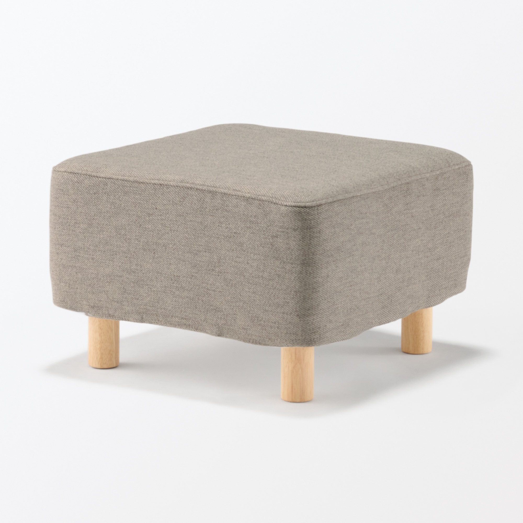 脚付スツール ベージュ | 無印良品