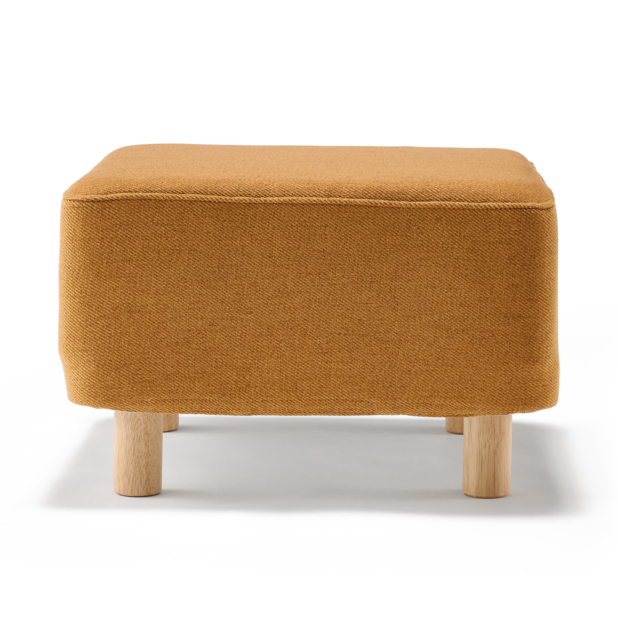 脚付スツール　オレンジ