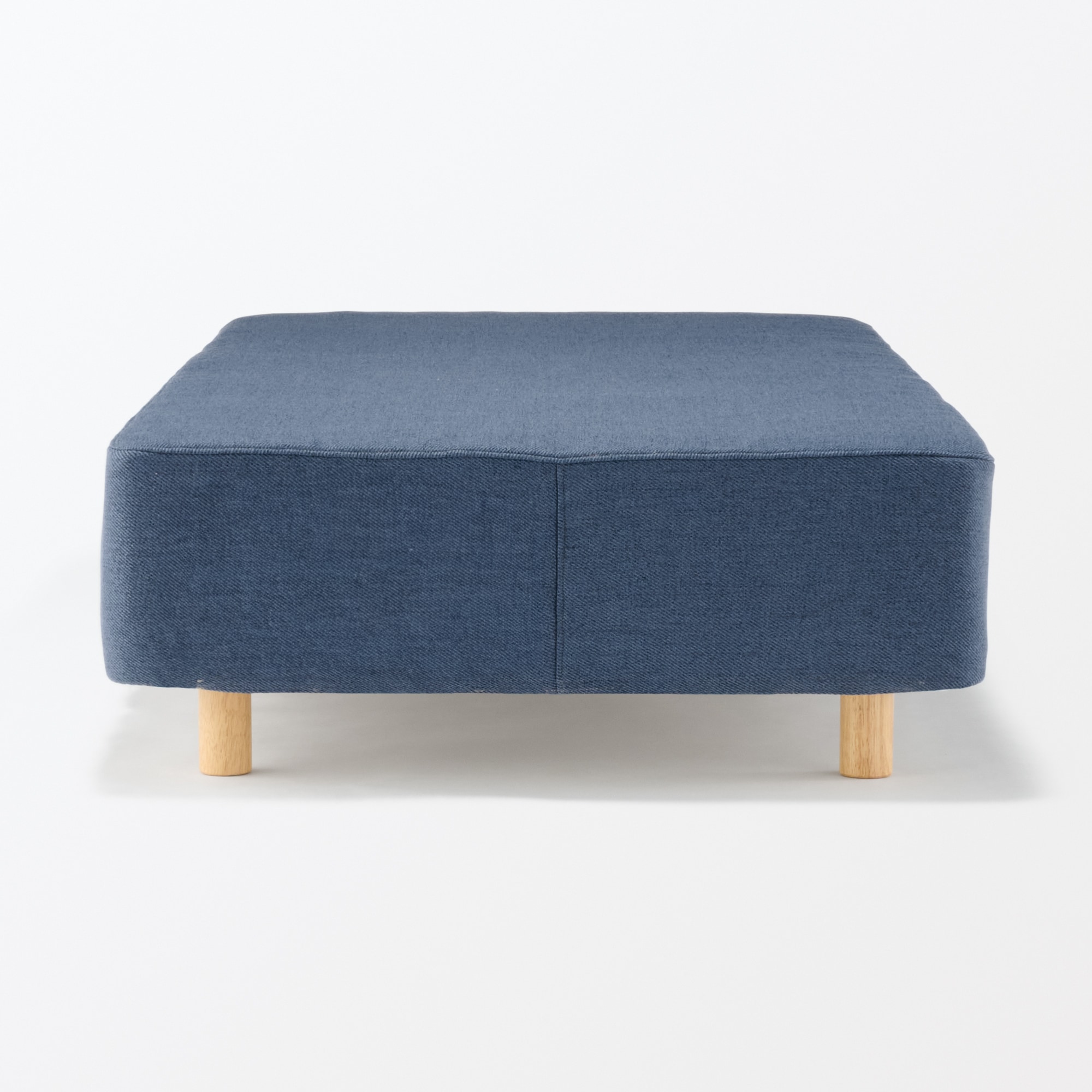 脚付マットレスポケットコイル（組み立て仕様）シングル ブルー | 無印良品