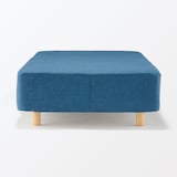 脚付マットレスポケットコイル（組み立て仕様）シングル　ブルー