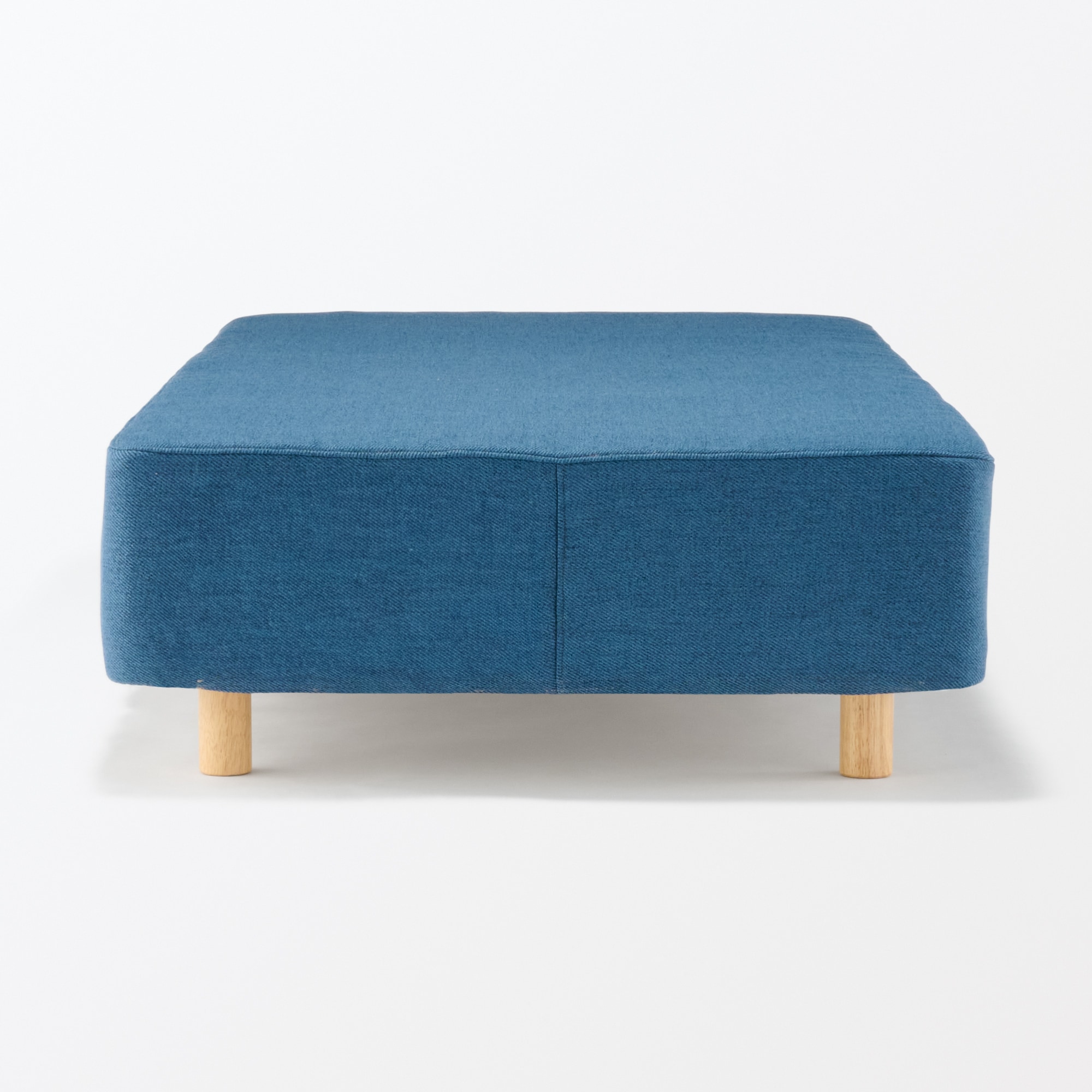 脚付マットレスポケットコイル（組み立て仕様）シングル　ブルー