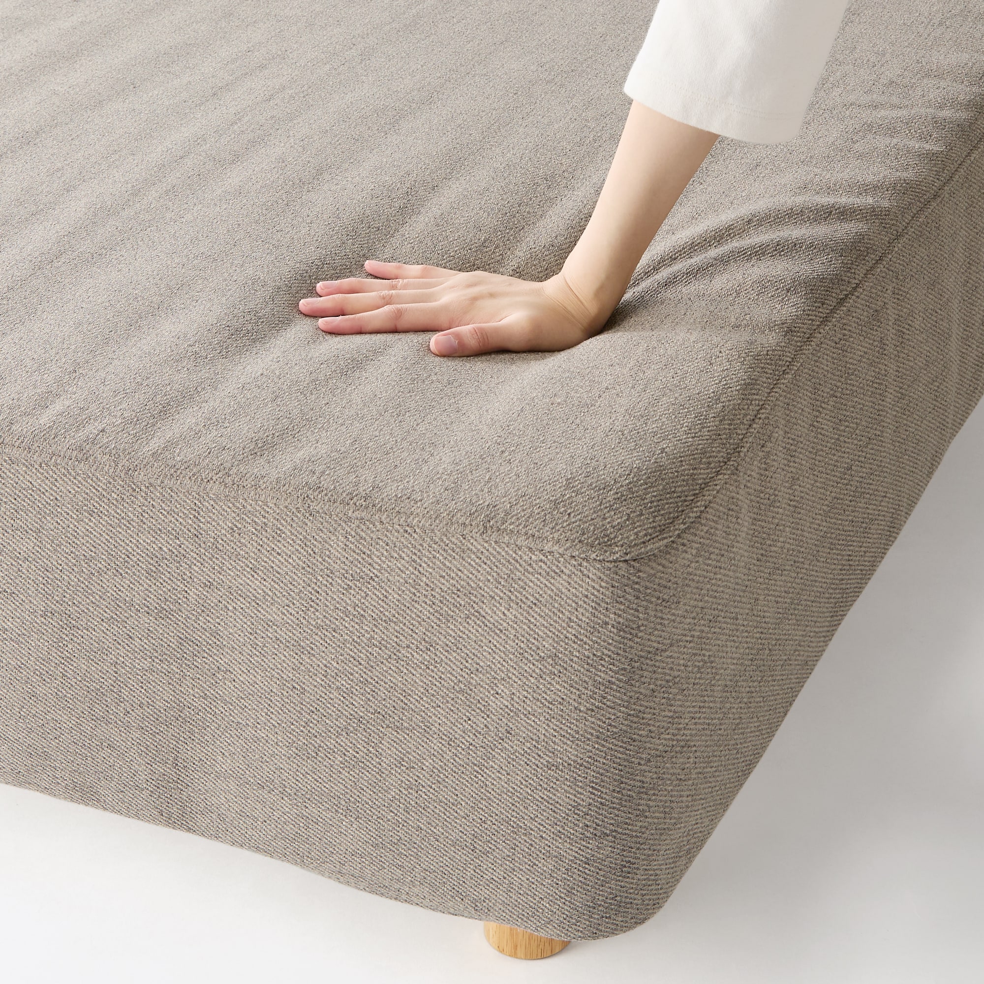 脚付マットレスポケットコイル（組み立て仕様）シングル ベージュ