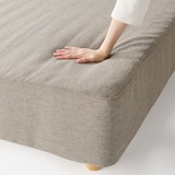 脚付マットレスポケットコイル（組み立て仕様）シングル　ベージュ