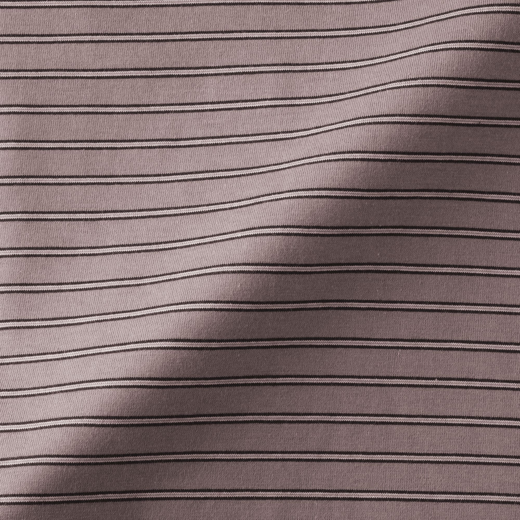 紳士　天竺編みクルーネック半袖Ｔシャツ（ボーダー）