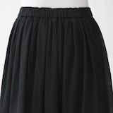 婦人　強撚　ギャザースカート