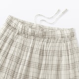 婦人　強撚　ギャザースカート