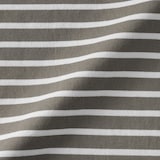 紳士　洗いざらし太番手ボートネック五分袖Ｔシャツ