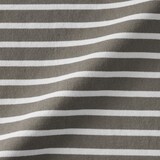 紳士　洗いざらし太番手ボートネック五分袖Ｔシャツ