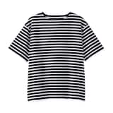 紳士　洗いざらし太番手ボートネック五分袖Ｔシャツ