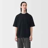 紳士　ライトスウェットクルーネック五分袖Ｔシャツ