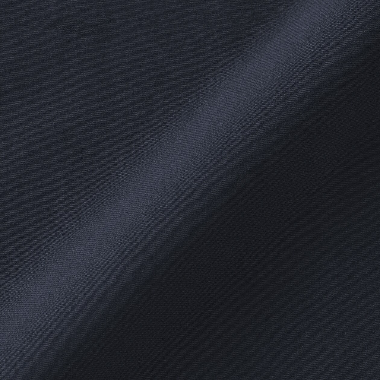 婦人　洗いざらし　ブロードスタンドカラー長袖ロングシャツ