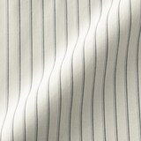 婦人　洗いざらし　ブロードスタンドカラー長袖ロングシャツ