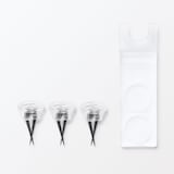 壁に付けられるアクリルディスプレイ　コの字型