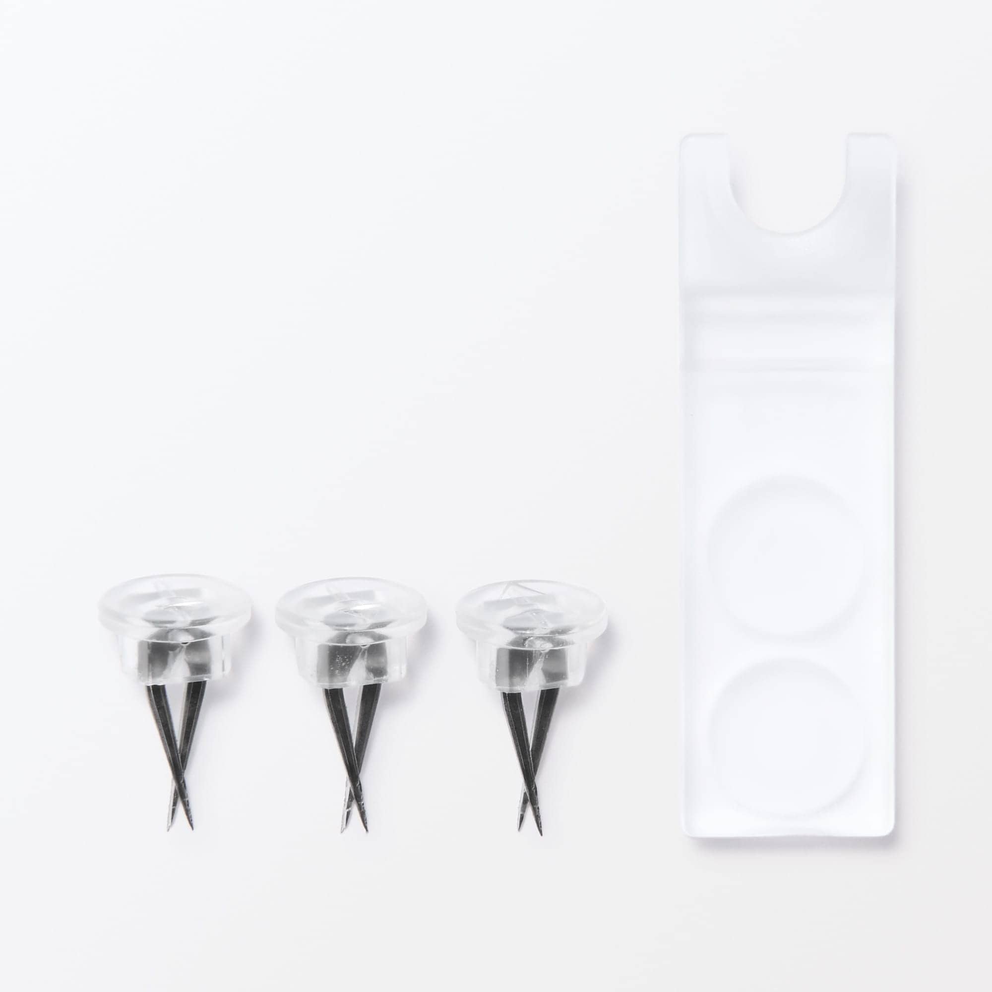 壁に付けられるアクリルディスプレイ　コの字型