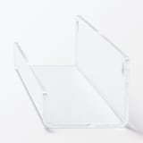 壁に付けられるアクリルディスプレイ　コの字型