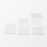アクリルディスプレイ　コの字型　３個セット