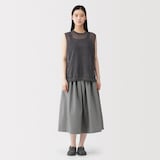 婦人　レザー　ヒールベルトクロッグシューズ