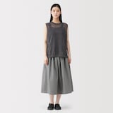 婦人　レザー　ヒールベルトクロッグシューズ