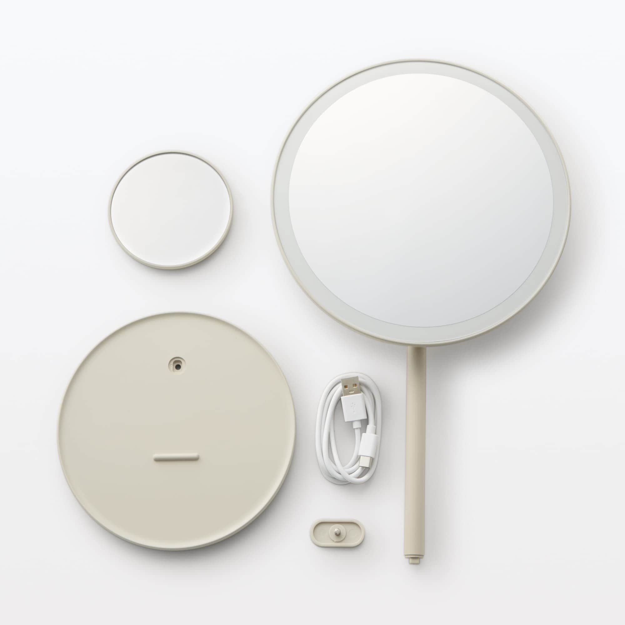 コードレスＬＥＤライト付ミラー