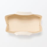 綿帆布　持ち手付ソフトボックス　スリム大