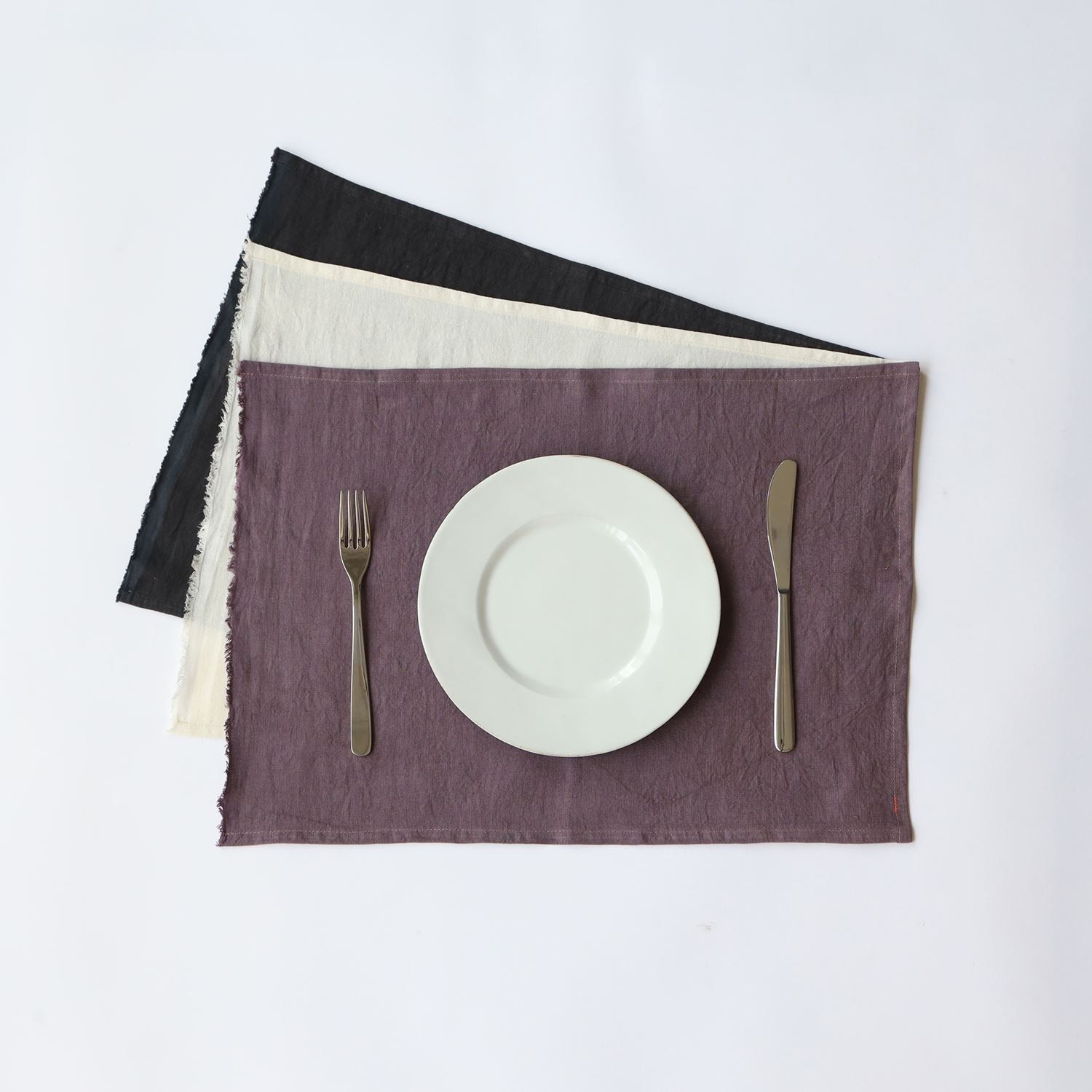 ［ＩＤＥＥ］ａ　ｔａｂｌｅ　ｌｉｎｅｎ　プレイスマット　ブランカッセ
