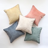 ［ＩＤＥＥ］ＣＡＳＡＭＡＮＣＥ　ＭＡＮＡＤＥクッションカバー４０ｃｍ角ブルー