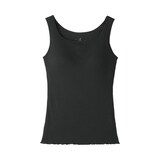 婦人　なめらかリブブラタンクトップ