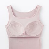 婦人　なめらかリブブラタンクトップ