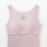 婦人　なめらかリブブラタンクトップ