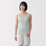 婦人　なめらかリブブラタンクトップ