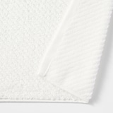 残糸を一部に使った　バスマット