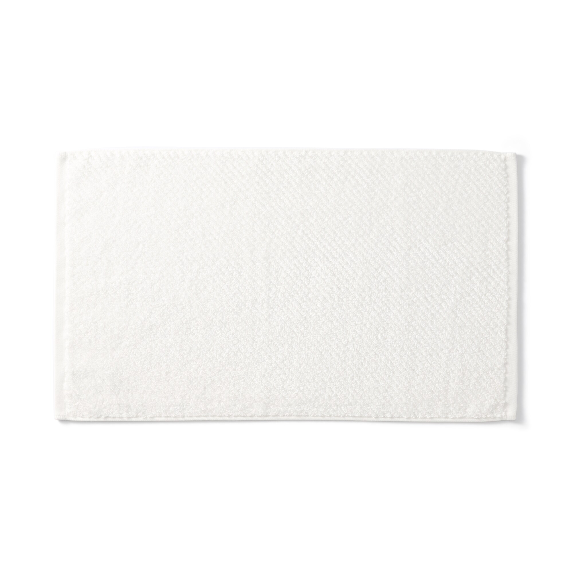 残糸を一部に使った　バスマット