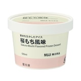 素材を生かしたアイス　桜もち風味