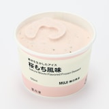 素材を生かしたアイス　桜もち風味