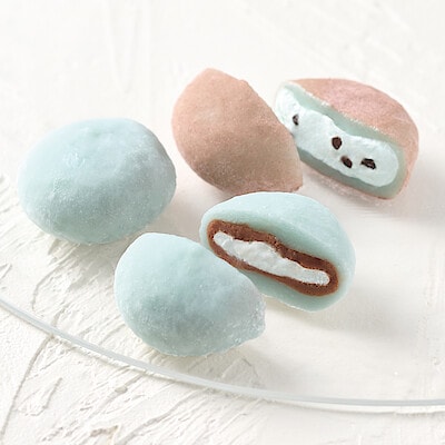 【４月１５日順次発売予定】チョコミントのクリーム大福アソート　４個（冷凍）
