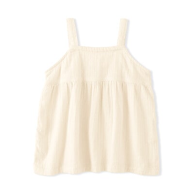 【４月中旬発売予定】ベビー　楊柳ガーゼキャミソールブラウス
