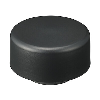 【パーツ】真空断熱構造　保温保冷ボトル　フラットタイプ　蓋　黒