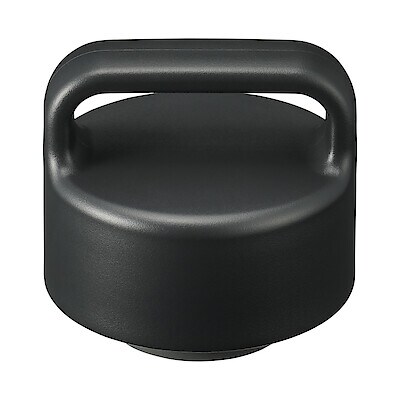 【パーツ】真空断熱構造　保温保冷ボトル　ハンドルタイプ　蓋　黒