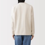 紳士　木の実から作ったカポック混ポケット付き長袖Ｔシャツ