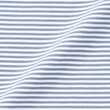 ベビー　あたまするっと　綿天竺編みクルーネック半袖Ｔシャツ　ボーダー