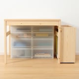 パイン材デスクセット