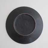 ［ＩＤＥＥ］ａｃｔｕｅｌ　ｓｏｌ　ラウンドプレート　ブラック　Ｌ
