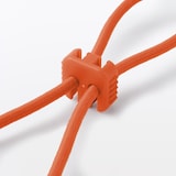 ロック付き結束ゴムバンド　３色セット