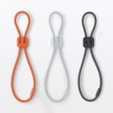 ロック付き結束ゴムバンド　３色セット